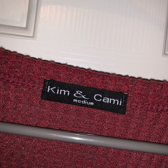 Waffle knit top - Picture 3 of 5